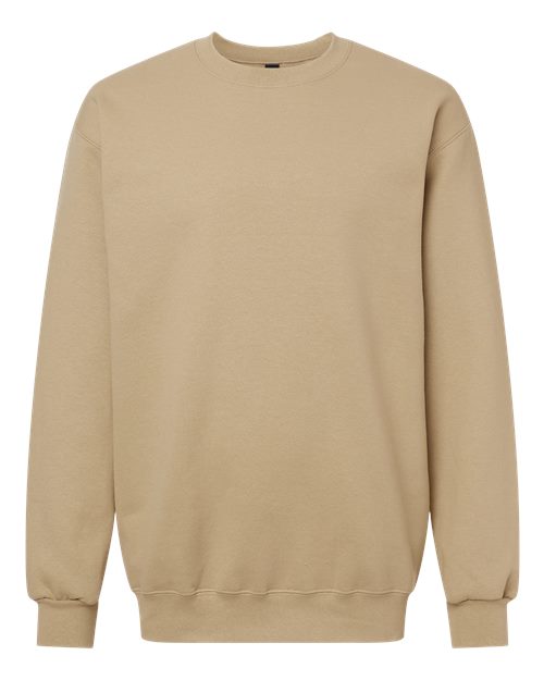 Beige sweatshirt on a white background
