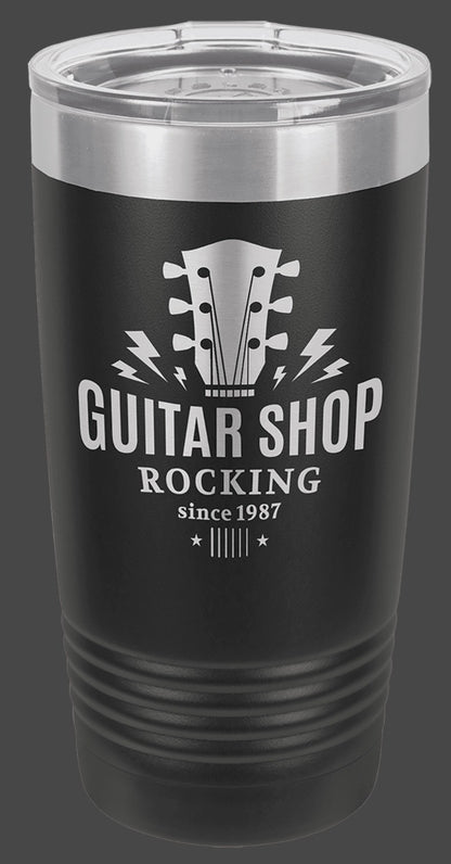 20 oz. Stainless Ringneck Vacuum Insulated Tumbler - Custom Engraved