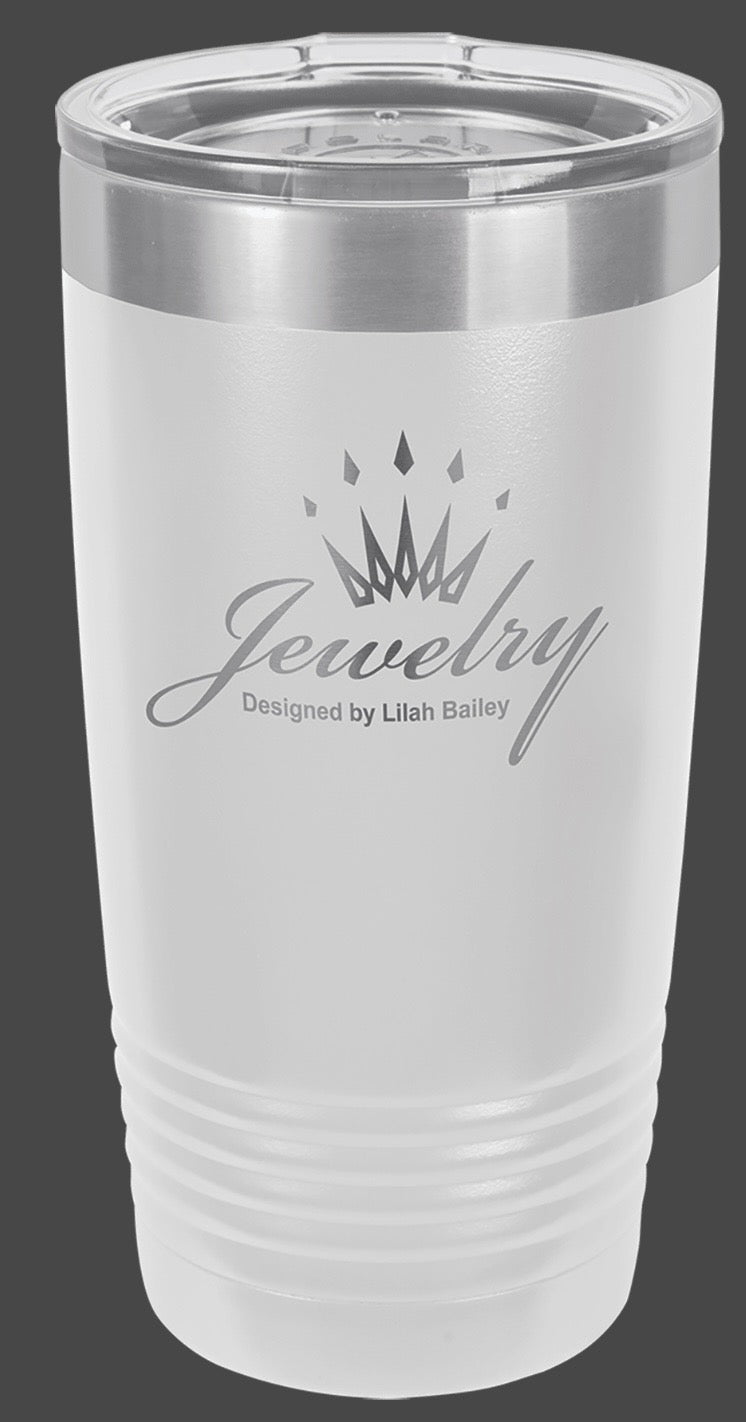 20 oz. Stainless Ringneck Vacuum Insulated Tumbler - Custom Engraved