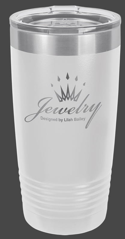 20 oz. Stainless Ringneck Vacuum Insulated Tumbler - Custom Engraved