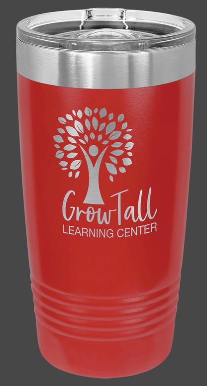20 oz. Stainless Ringneck Vacuum Insulated Tumbler - Custom Engraved