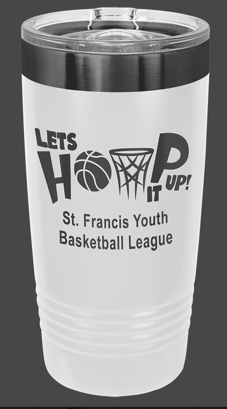 20oz "Special Edition" Vacuum Sealed Black ION-Plated Black/Ghost Black  Tumbler