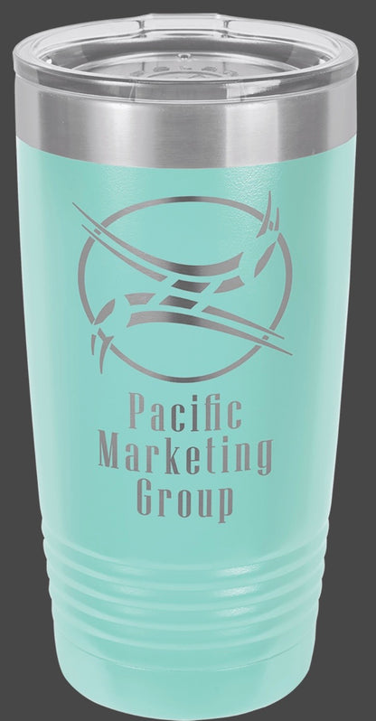 20 oz. Stainless Ringneck Vacuum Insulated Tumbler - Custom Engraved