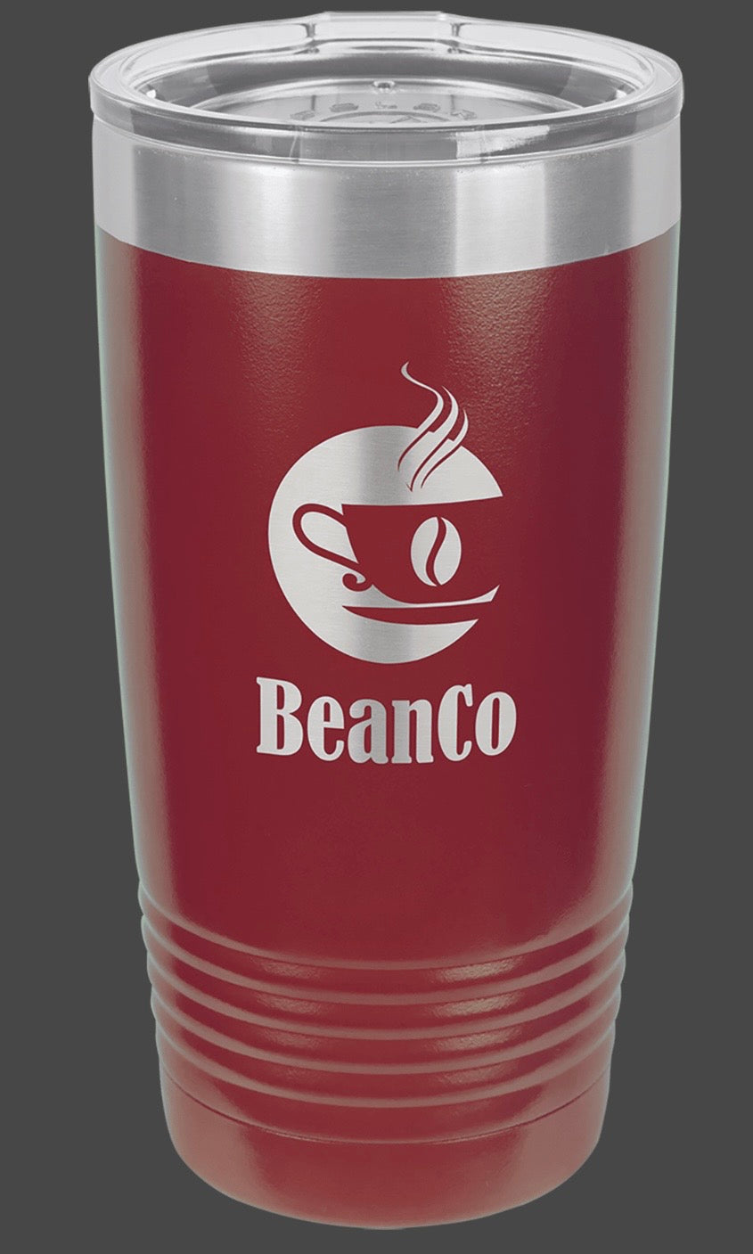 20 oz. Stainless Ringneck Vacuum Insulated Tumbler - Custom Engraved