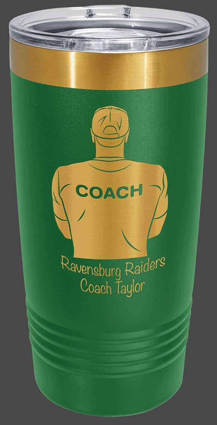 20oz "Special Edition" Rose Gold-Plated Ringneck Vacuum Sealed Tumbler - Custom Engraved