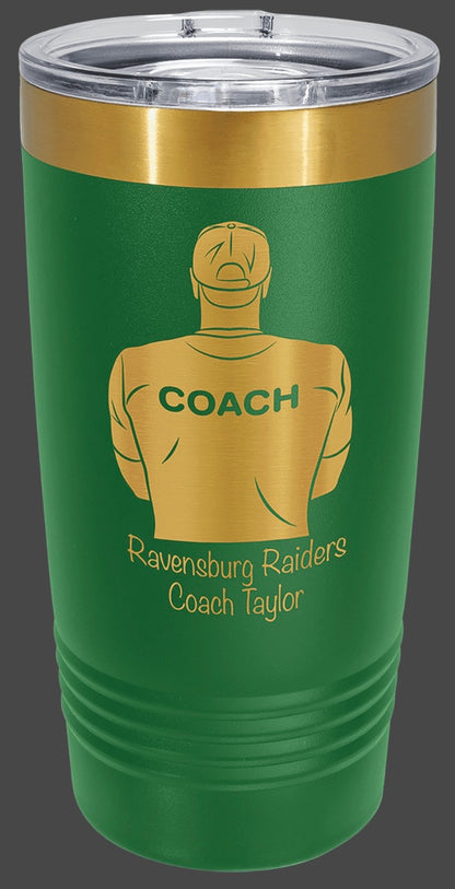 20oz "Special Edition" Rose Gold-Plated Ringneck Vacuum Sealed Tumbler - Custom Engraved