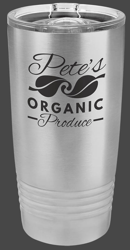 20 oz. Stainless Ringneck Vacuum Insulated Tumbler - Custom Engraved