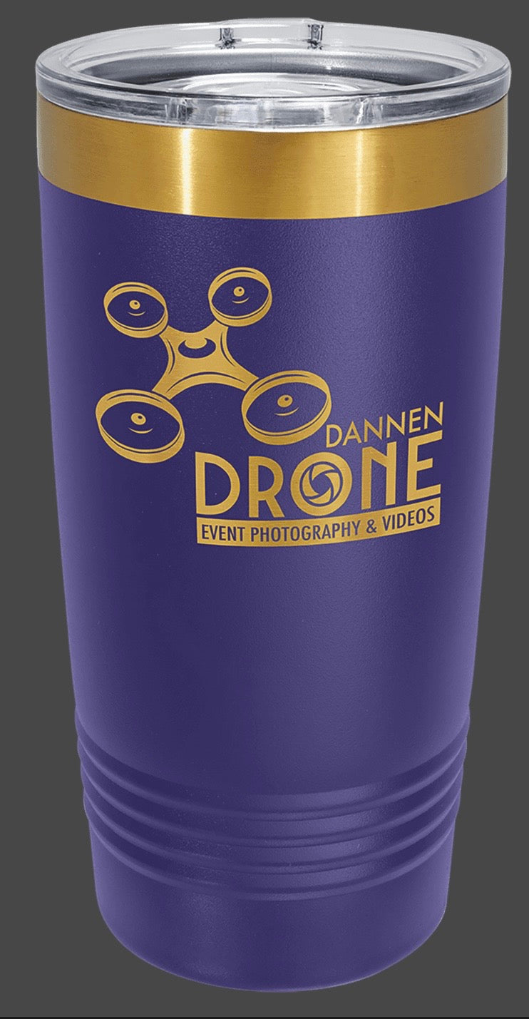 20oz "Special Edition" Rose Gold-Plated Ringneck Vacuum Sealed Tumbler - Custom Engraved