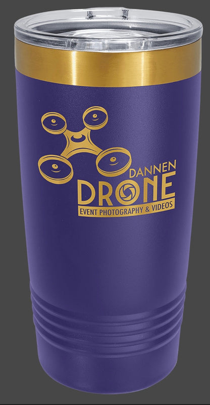 20oz "Special Edition" Rose Gold-Plated Ringneck Vacuum Sealed Tumbler - Custom Engraved