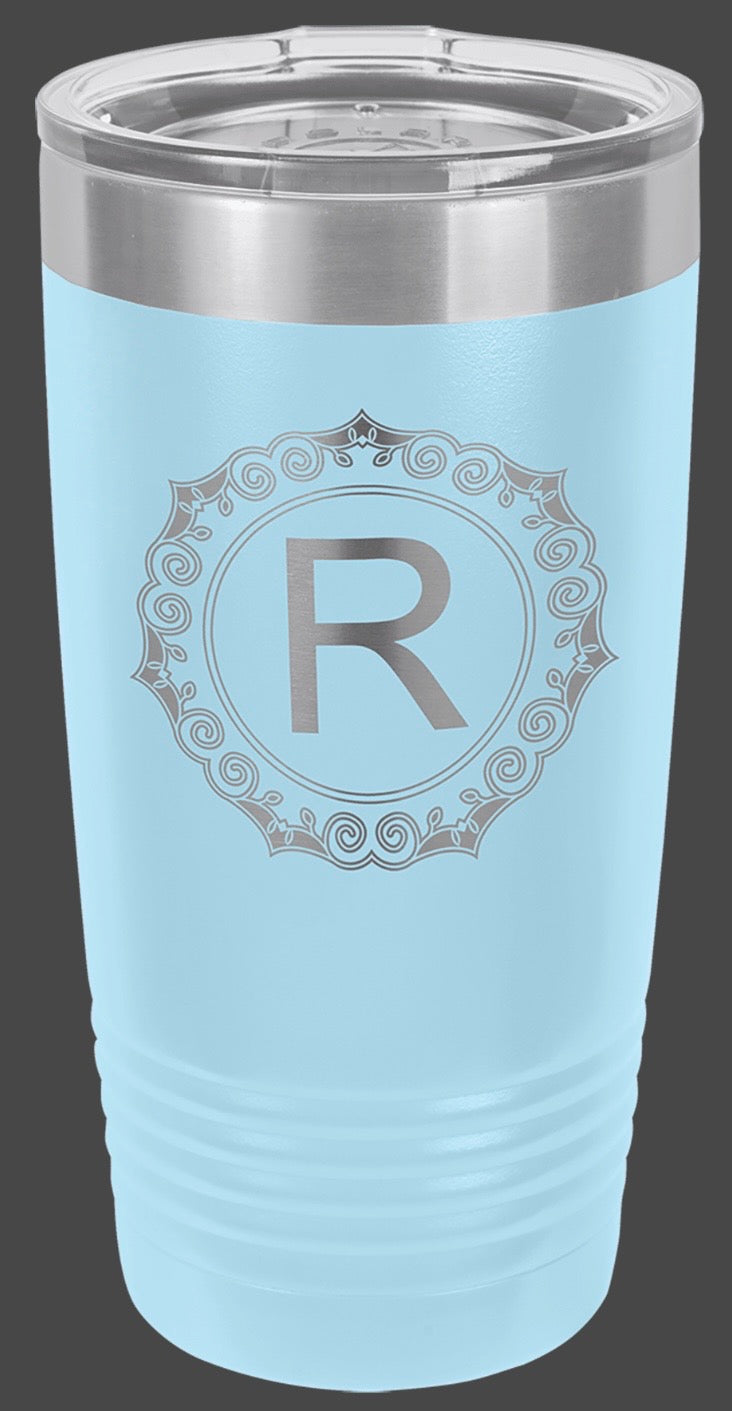 20 oz. Stainless Ringneck Vacuum Insulated Tumbler - Custom Engraved