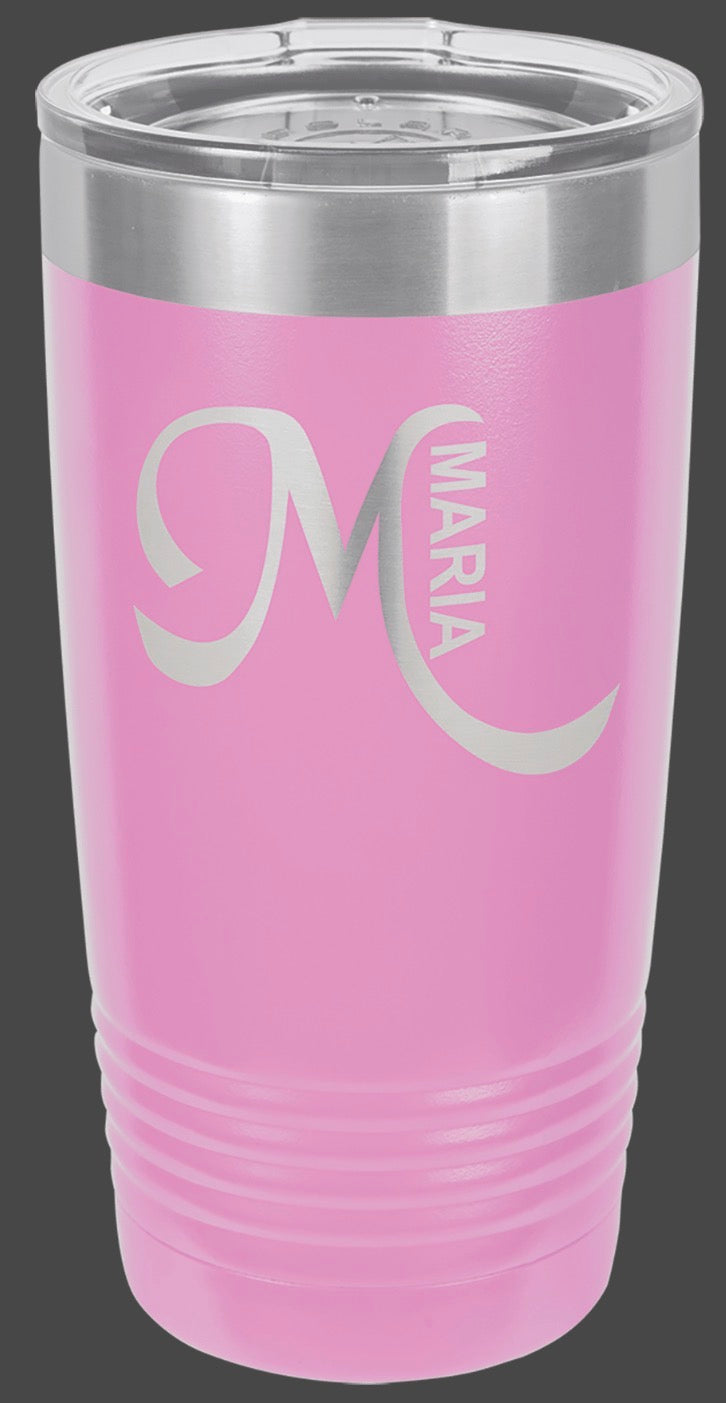 20 oz. Stainless Ringneck Vacuum Insulated Tumbler - Custom Engraved