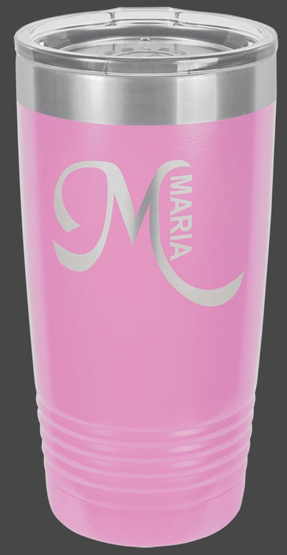 20 oz. Stainless Ringneck Vacuum Insulated Tumbler - Custom Engraved