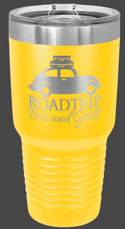 30oz Stainless Ringneck Vacuum Sealed Tumbler - Custom Laser Engraved