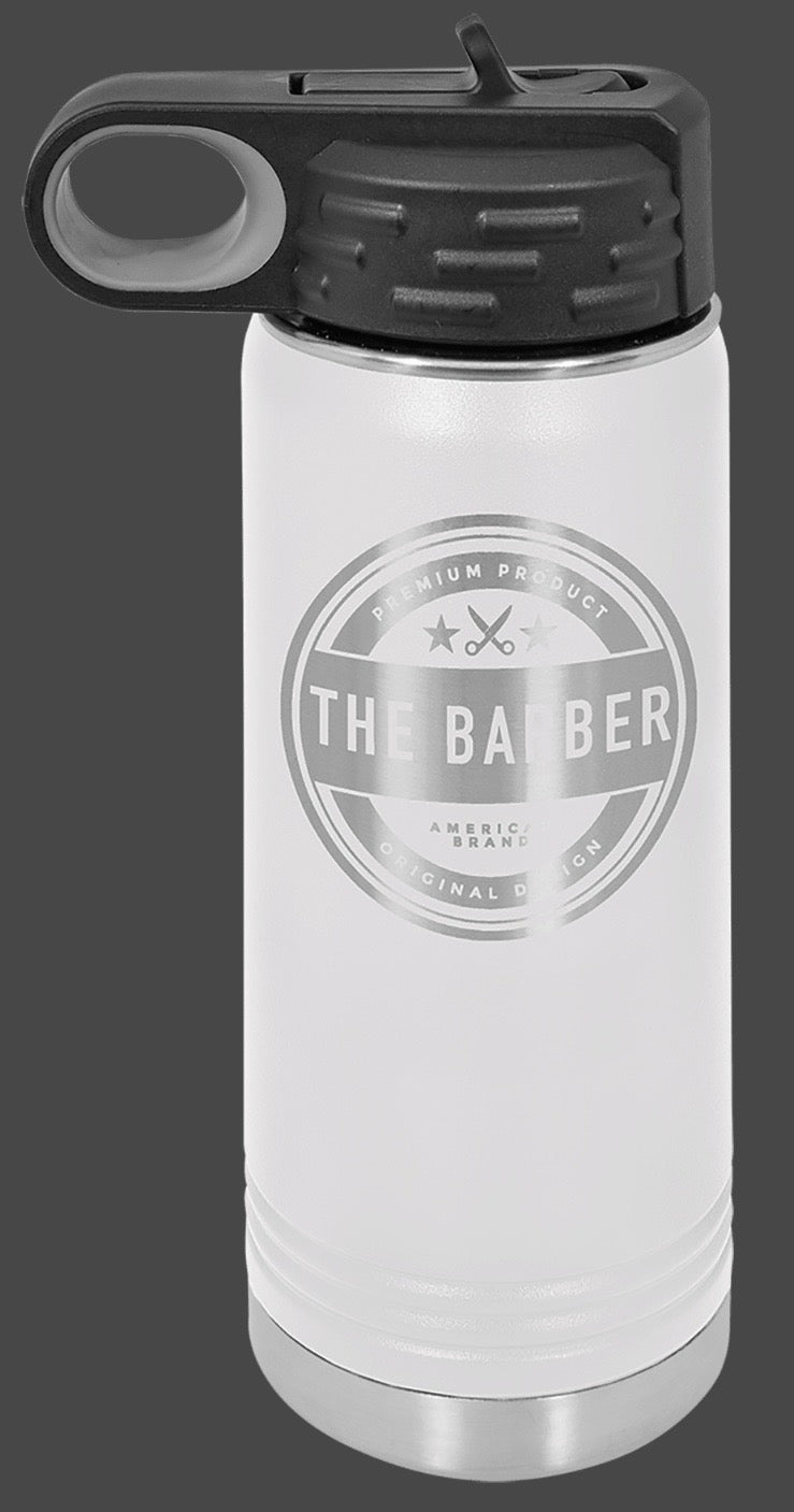 40oz Vacuum Sealed Water Bottle - Custom Laser Engraved