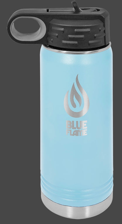 40oz Vacuum Sealed Water Bottle - Custom Laser Engraved