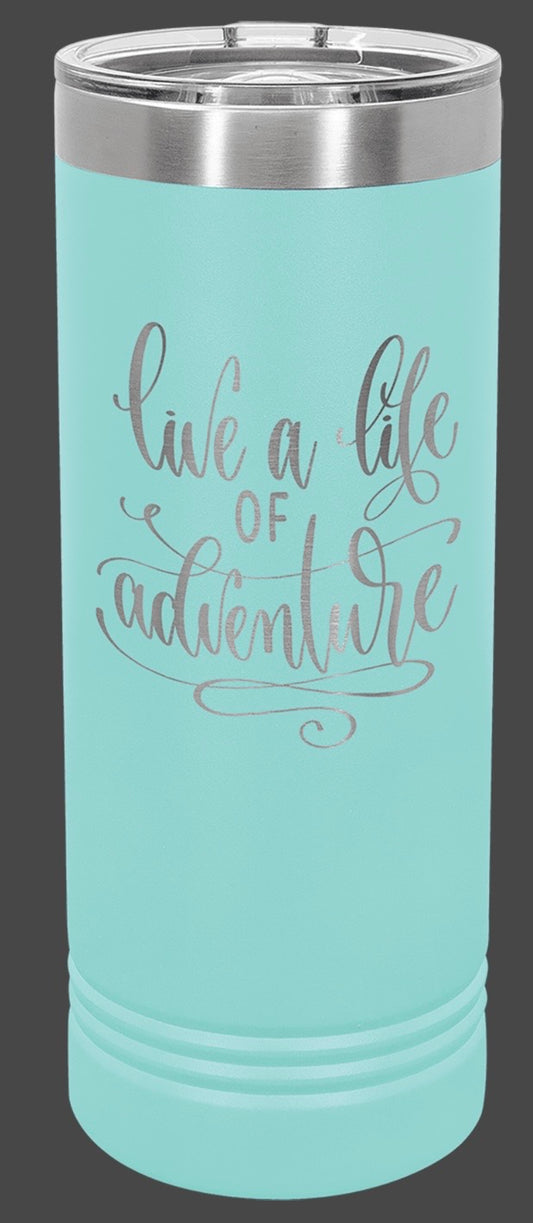 22oz Stainless Ringneck Vacuum Insulated Tumbler - Custom Laser Engraved