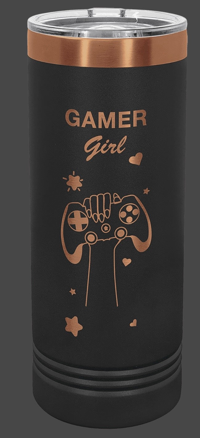 22oz Stainless Ringneck Vacuum Insulated Tumbler - Custom Laser Engraved