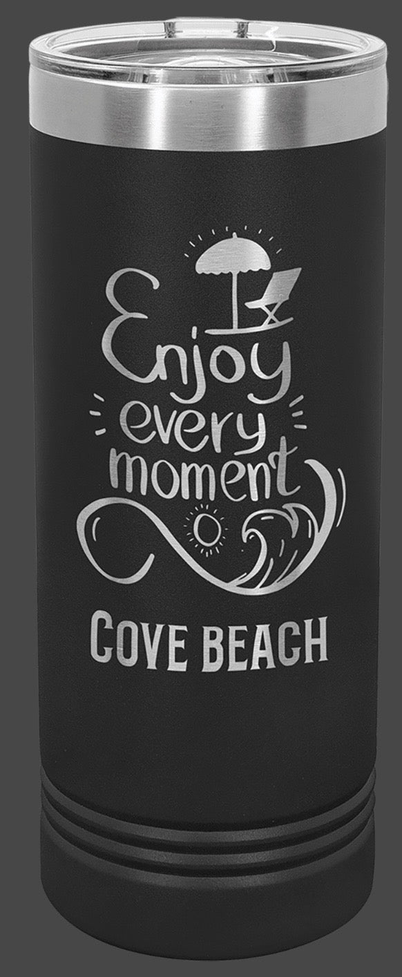 22oz Stainless Ringneck Vacuum Insulated Tumbler - Custom Laser Engraved