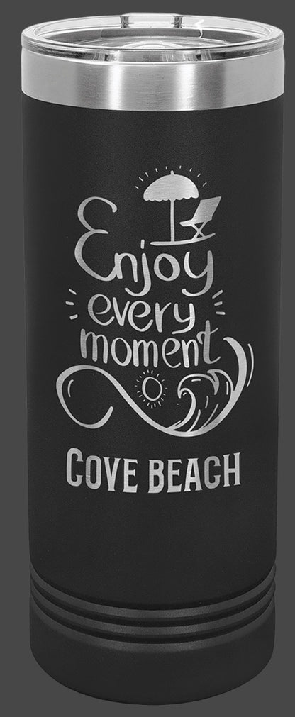 22oz Stainless Ringneck Vacuum Insulated Tumbler - Custom Laser Engraved