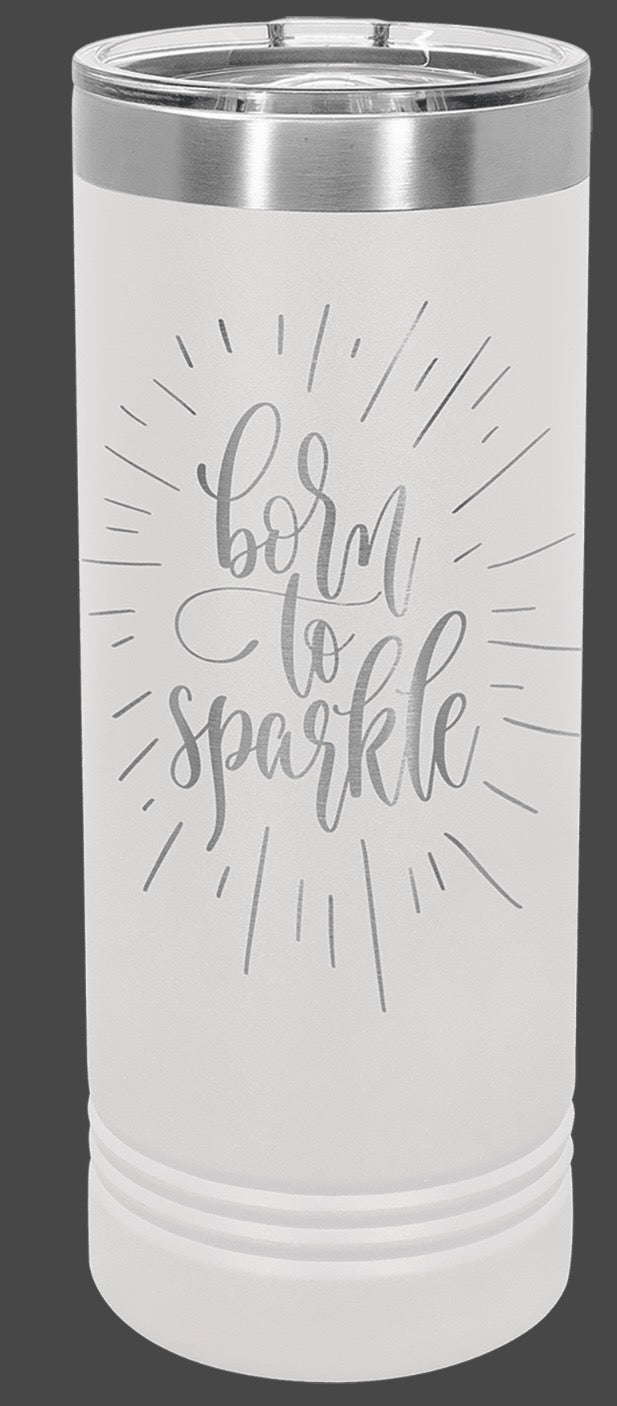 22oz Stainless Ringneck Vacuum Insulated Tumbler - Custom Laser Engraved