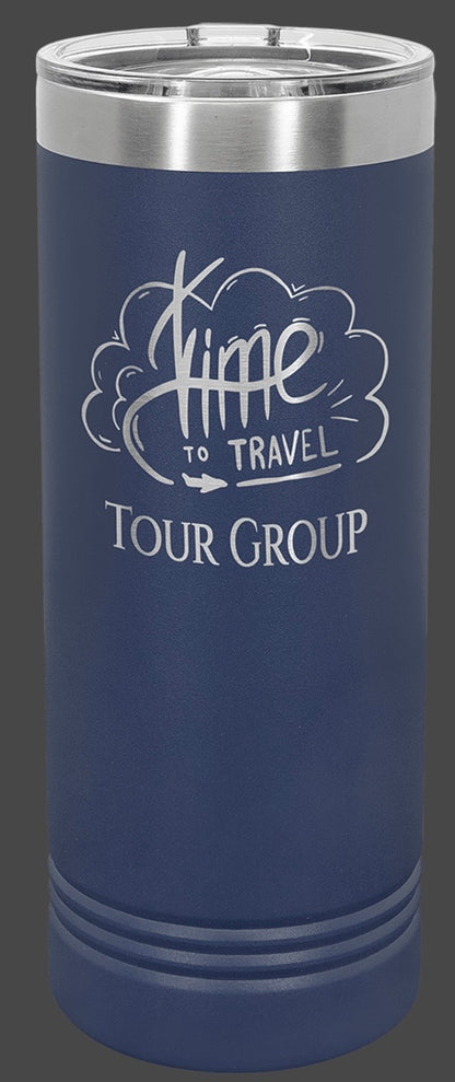 22oz Stainless Ringneck Vacuum Insulated Tumbler - Custom Laser Engraved