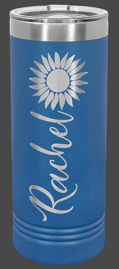 22oz Stainless Ringneck Vacuum Insulated Tumbler - Custom Laser Engraved