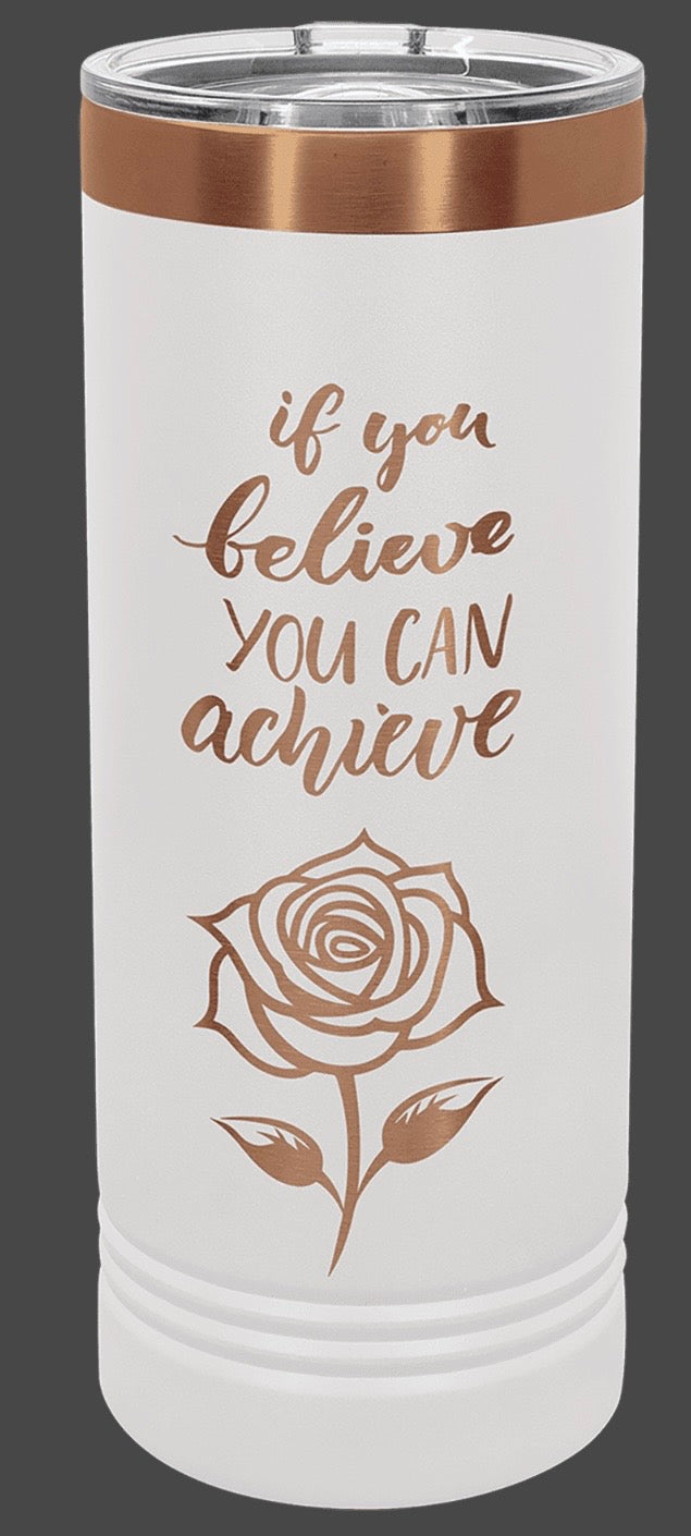 22oz Stainless Ringneck Vacuum Insulated Tumbler - Custom Laser Engraved