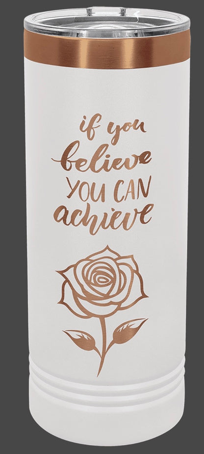 22oz Stainless Ringneck Vacuum Insulated Tumbler - Custom Laser Engraved