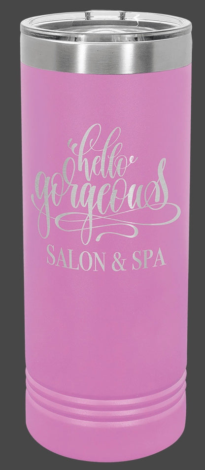 22oz Stainless Ringneck Vacuum Insulated Tumbler - Custom Laser Engraved