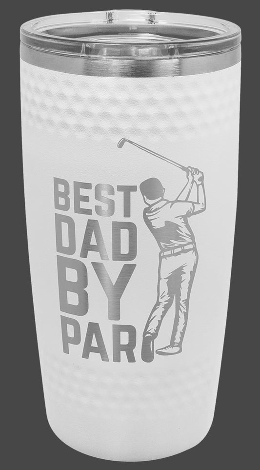 20oz Full Divot Stainless Vacuum Sealed Tumbler