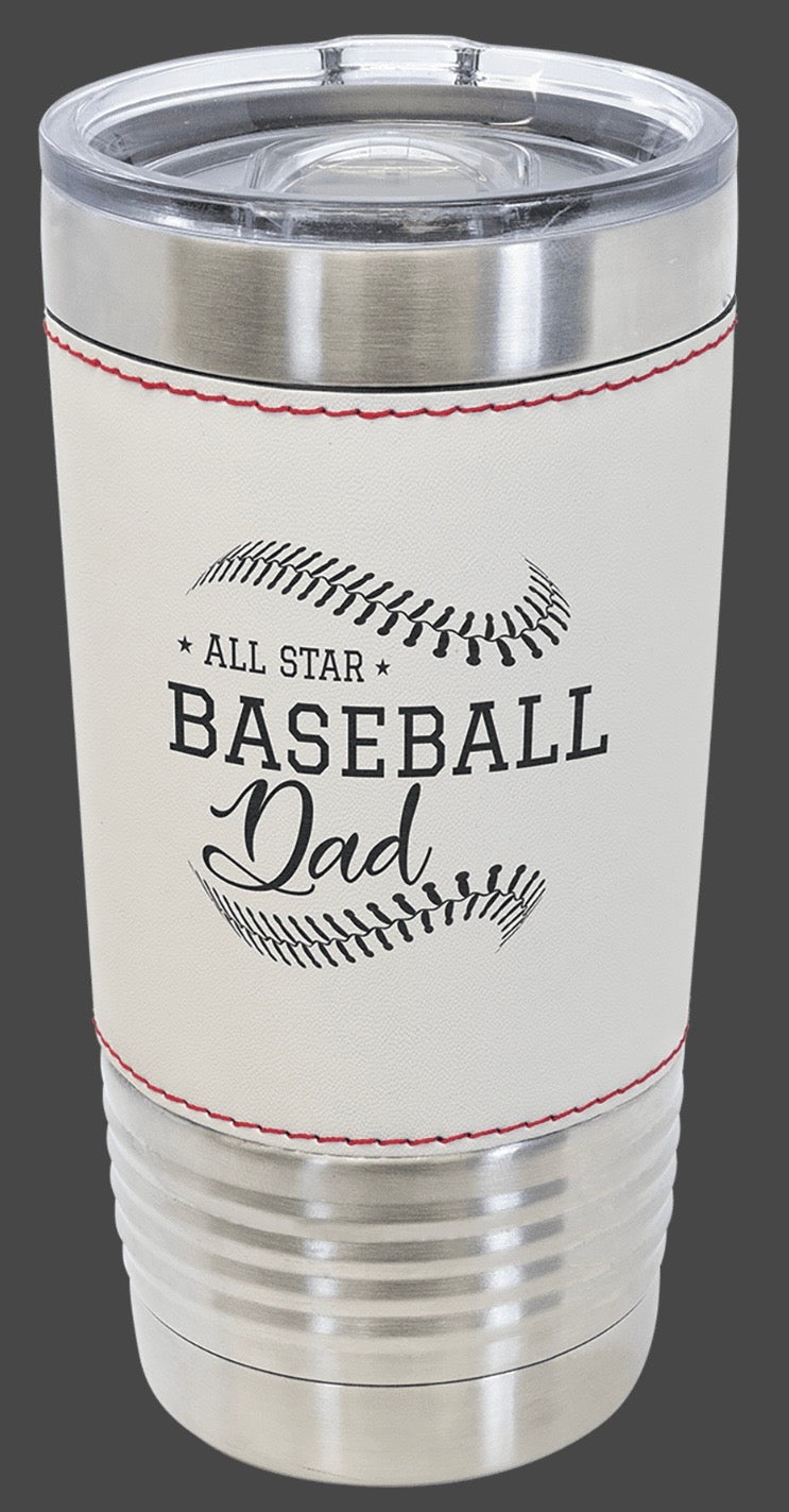 20oz Stainless Ringneck-Laserable Leatherette Vacuum Sealed Tumbler - Custom Engraved