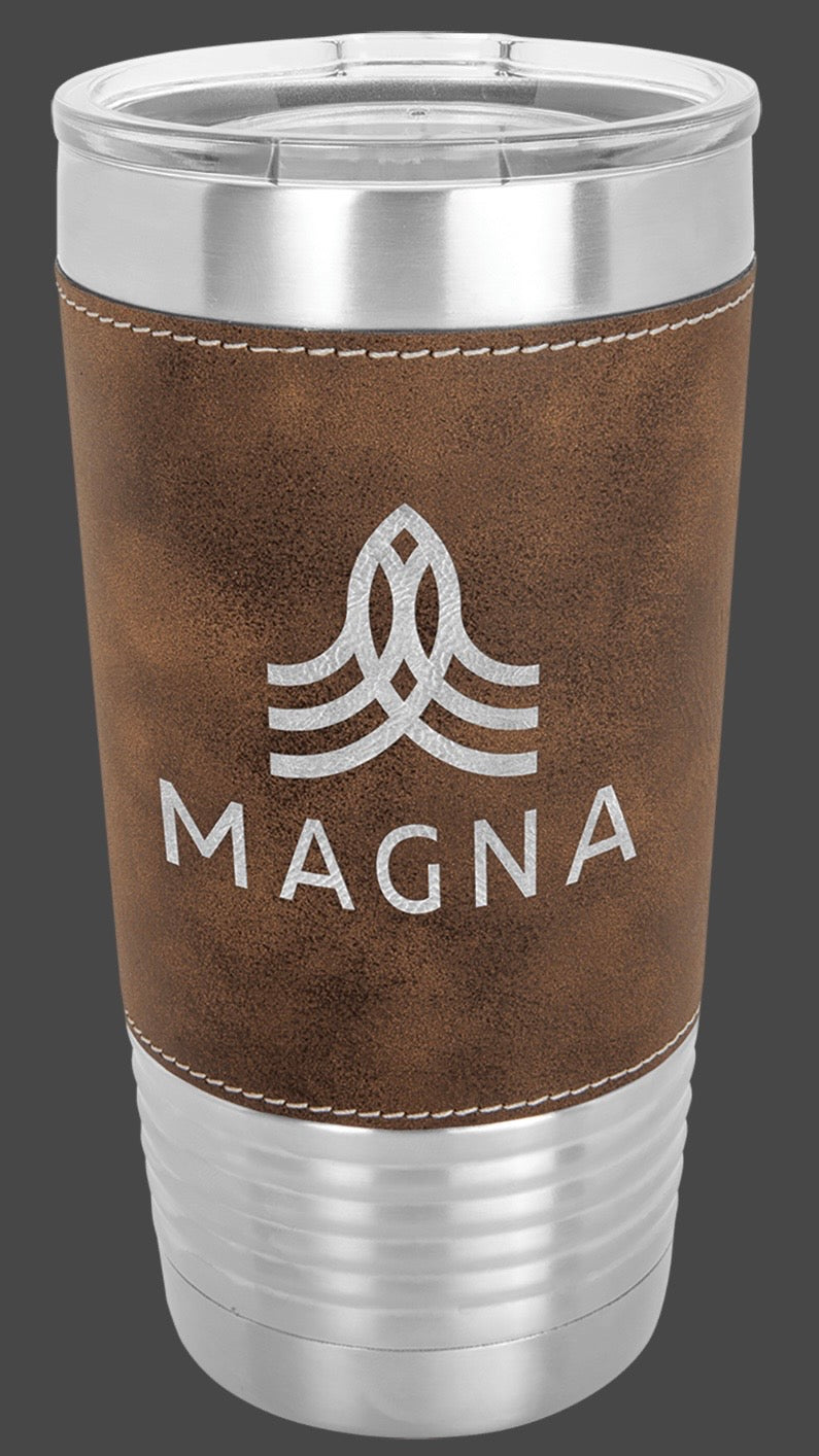 20oz Stainless Ringneck-Laserable Leatherette Vacuum Sealed Tumbler - Custom Engraved