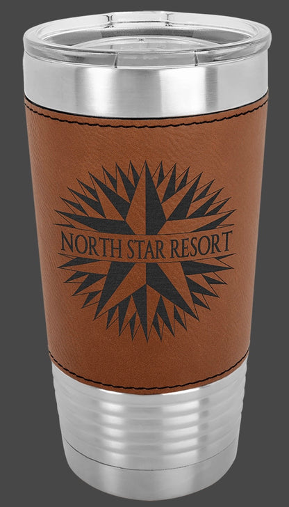 20oz Stainless Ringneck-Laserable Leatherette Vacuum Sealed Tumbler - Custom Engraved
