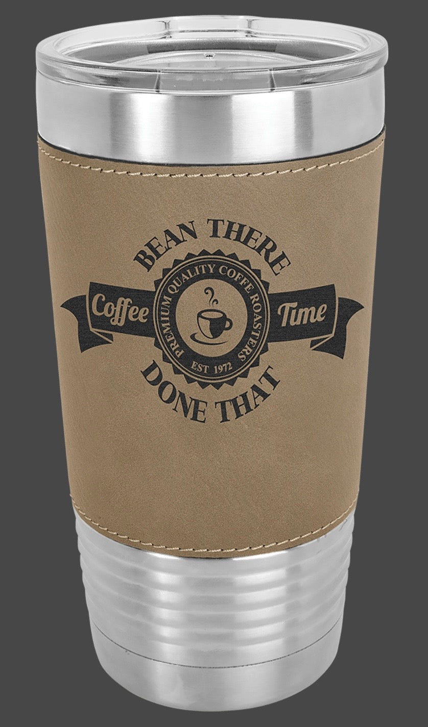 20oz Stainless Ringneck-Laserable Leatherette Vacuum Sealed Tumbler - Custom Engraved