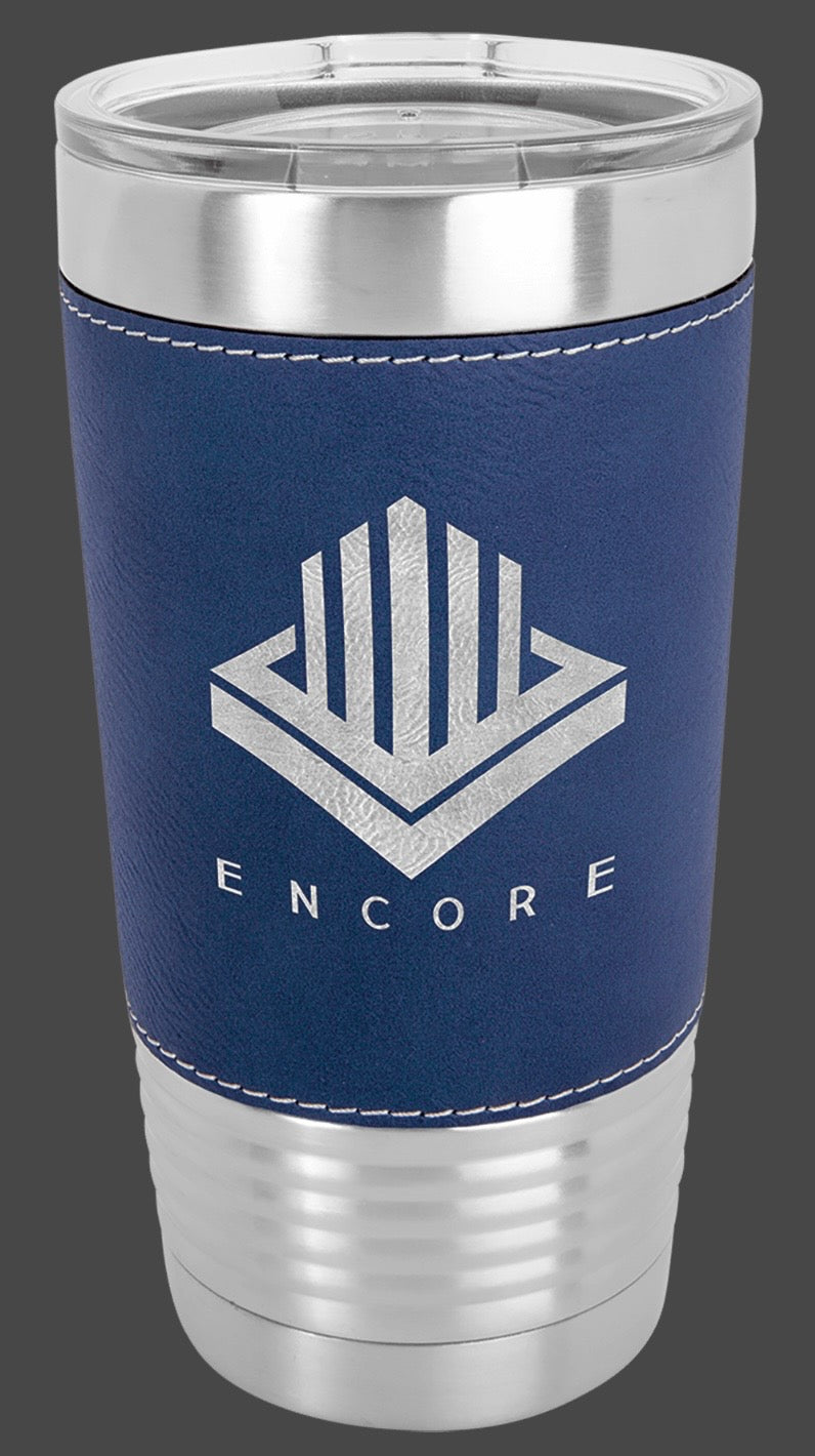 20oz Stainless Ringneck-Laserable Leatherette Vacuum Sealed Tumbler - Custom Engraved