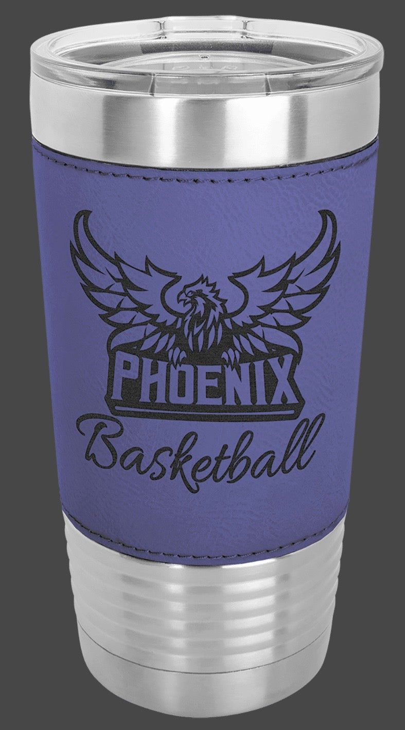 20oz Stainless Ringneck-Laserable Leatherette Vacuum Sealed Tumbler - Custom Engraved