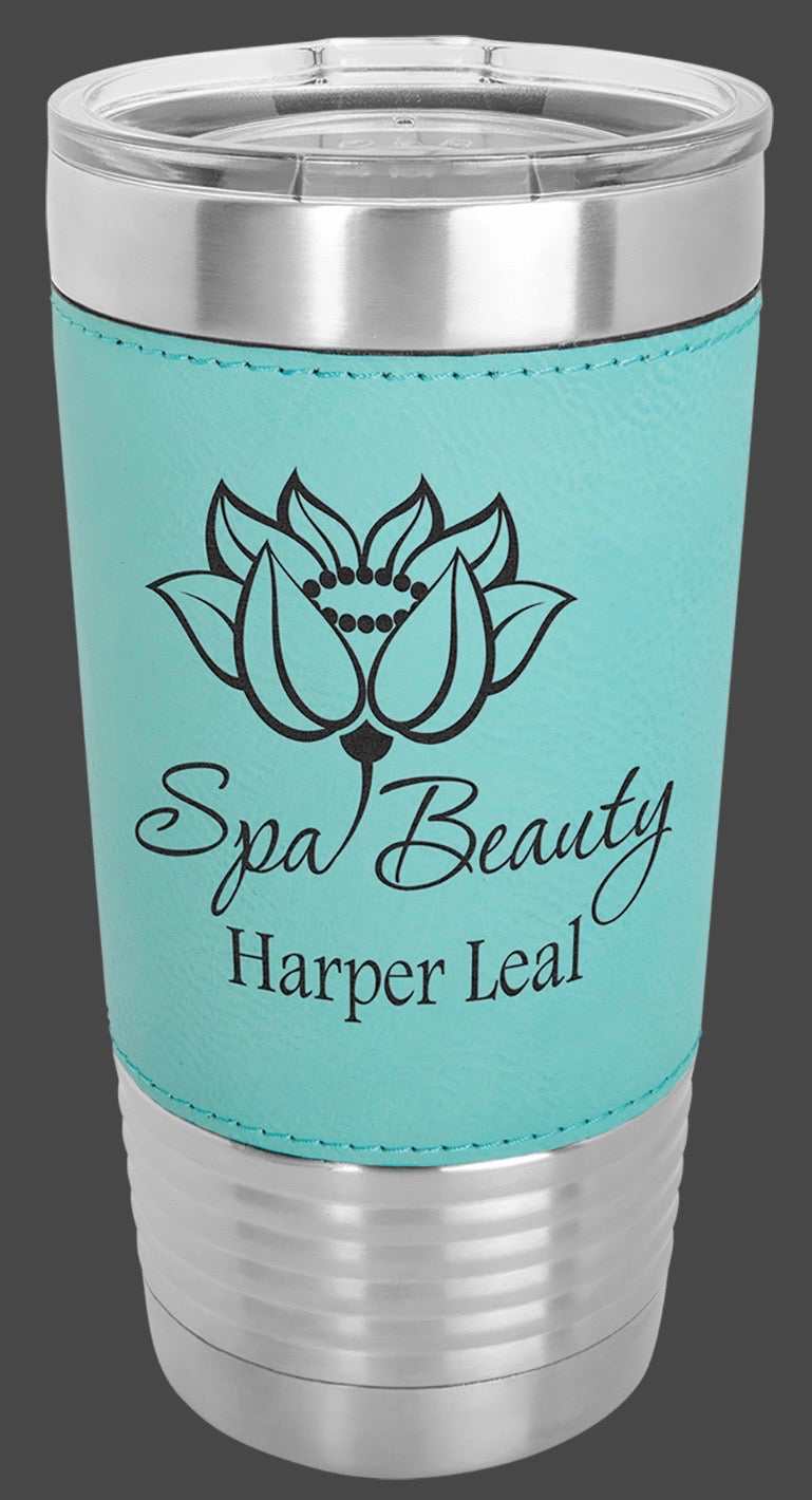 20oz Stainless Ringneck-Laserable Leatherette Vacuum Sealed Tumbler - Custom Engraved