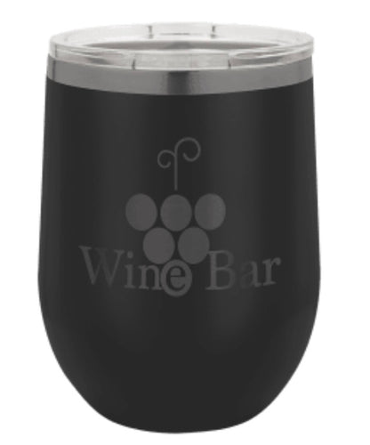15oz Stainless Ringneck Vacuum Insulated Stemless Wine Tumbler - Custom Laser Engraved