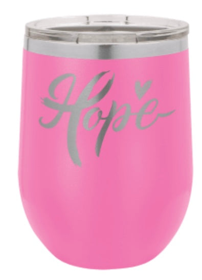 15oz Stainless Ringneck Vacuum Insulated Stemless Wine Tumbler - Custom Laser Engraved