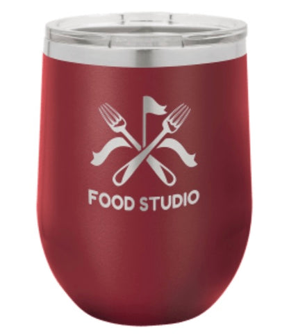 15oz Stainless Ringneck Vacuum Insulated Stemless Wine Tumbler - Custom Laser Engraved