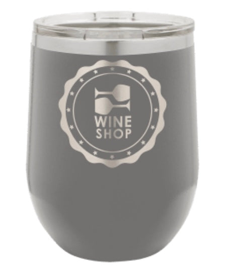 15oz Stainless Ringneck Vacuum Insulated Stemless Wine Tumbler - Custom Laser Engraved
