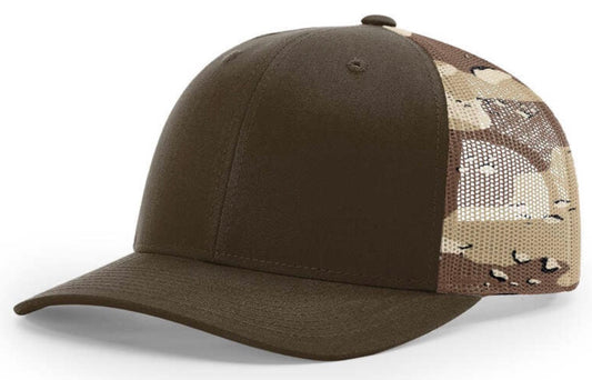 Richardson 112PM Classic Printed Mesh Trucker Hat