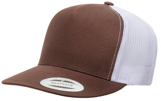 Yupoong 6006 - Flat Brim SnapBack Trucker